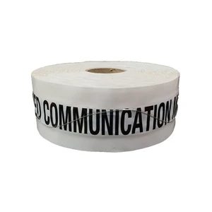 Unique Tape Tracer Wire Detectable Underground Warning Tape