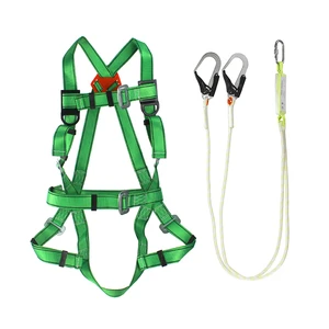 Wholesale Full Body Polyester Safety Harness Fall Protection with Removable Safety Belt