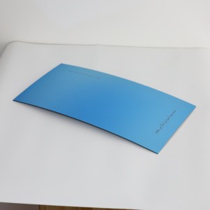 New Curved Convex Glass Mirror 305x407mm 203x305mm Chrome Coating Blue for Car Side Mirrors High Standard Quality