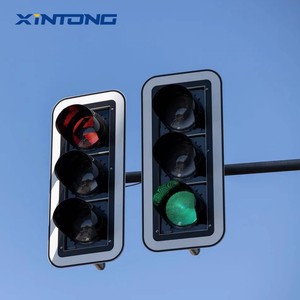 New Design 200mm Full Screen Digital LED Traffic Signal Light With Countdown