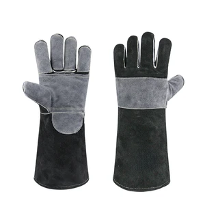 Heat-resistant Thickened Anti-scratch Welding Gloves for High-temperature protection and Safety in Welding Operations