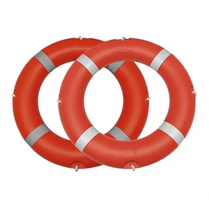 Adult Marine Lifebuoy Swimming Foam Ring CCS Ship Inspection Certified Flood Storm Protection Plastic 2.5kg Jiangsu Origin
