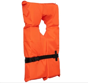 Affordable Adult Marine Life Jacket High-Visibility Survival Equipment