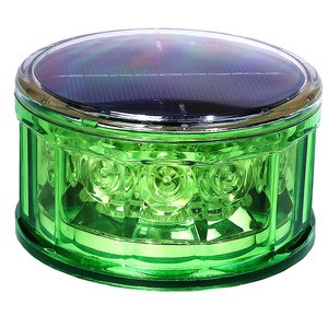 Solar Traffic Light Optical Lighting Pavement Road Flasher Signal Glass Road Studs Roadway Traffic Sign