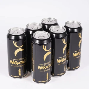 Factory Direct 500ml Aluminum Can Premium Stout Beer OEM ODM Alcoholic Drink For Beer Pubs