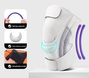 Preventing Ligament Strains Knee Pads Sports Protective Gear Patella Support Basketball Joint Protective Sleeve for Adult