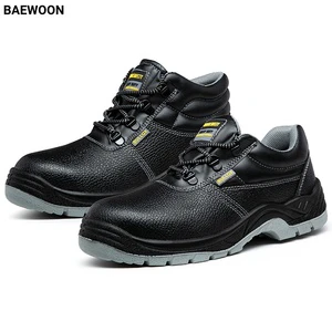 BAEWOON N21 Customized Anti Smashing Labor Protection Shoes Anti Piercing Safety Footwear Wear-resistant Anti Slip Breathable