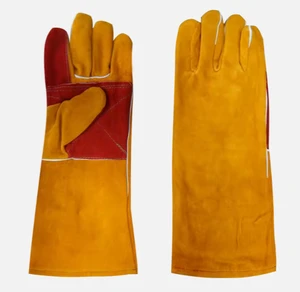 Leather welding gloves