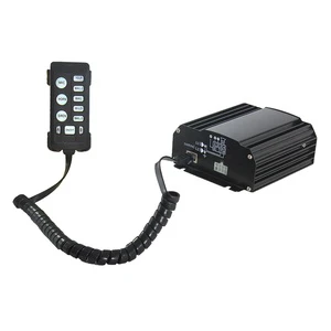 Traffic Warning Alarm Siren Emergency Loud 100w 200w 300w 150w 400w Sirens Amplifier PA System Ambulance Firetrucks