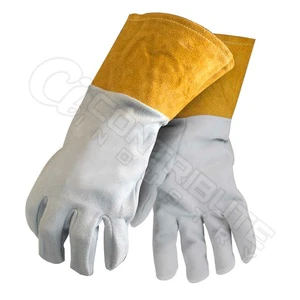 Certified Wholesale Best Quality Custom Anti-Impact Fireproof Features Welding Gloves made High Quality Hand Arm Protection