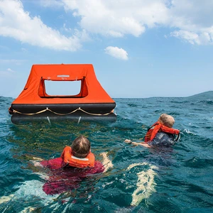 ISO9650 Stand 4 6 8 10 12 Persons Marine Leisure Liferaft Yacht Life Raft Yacht Inflatable Life Raft for Sale