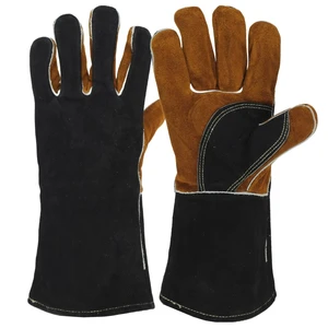 Safety Work Wear Heavy Duty Industrial Welding Gloves Heat Resistant Moisture-Wicking Anti-Chemical Silicone-Free 7-11 oz