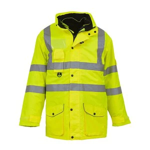 Outdoor Engineering Cold-Proof Reflective Clothing Winter Waterproof Seven-In-One Reflective Fabric Cross-Border in Stock