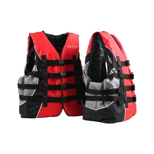 Professional 50N Life Jacket Buoyancy Aid, Adjustable High-Density EPE Foam Life Vest Multi-Purpose Watersports Safety Jacket