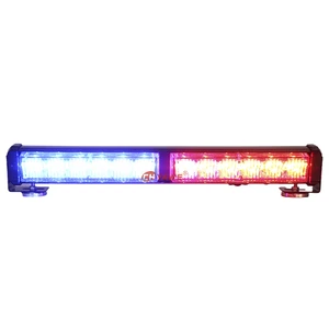 Long Slim Emergency Light Bar in Blue & Red Traffic Warning Product for Ambulance Patrol-Strobe Lights