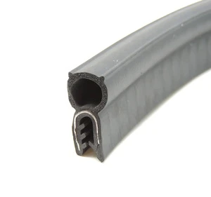 Anti-collision Windproof U Type With Bulb Epdm Foam Seal Automotive Door Frame Protector