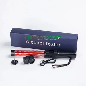 Newest Fuel-cell Sensor Built-in Pump Alcohol Breathalyzer Contactless Inspection Alcohol Tester 0~1.000mg/L Testing Range