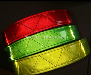 Reflective Strip PVC Prismatic Tape Reflective Cloth Material Tape EN471 Reflective Tape Sew on