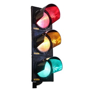 High Quality A-Series Power LED Traffic Light 200mm Traffic Safety Light Vehicle Signal Head SN-01-01-200 IP65 Rated UV