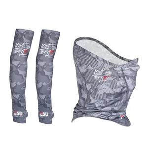 TSURINOYA Head Neck Arm Sun Protection UV Protection Fishing Scarf Breathable High Elasticity Quick Dry Protective Arm Sleeve