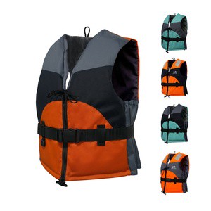 ISO 50N Watersports PFD Offshore Equipment Swim Aid Youth And Adult Life Vest For Surfing Custom LOGO Oxford Fabric Life Jacket