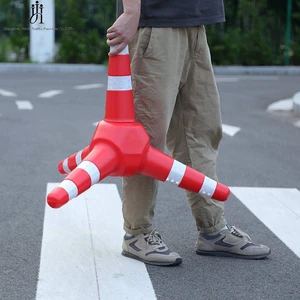 Custom Four-Foot Traffic Cone for Safety Traffic Warning Product