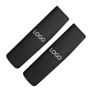 Suede Car Seat Belt Shoulder Cover Protective Pad for BMW Mercedes Audi VW MINI Tesla Toyota Hyundai Ford Interior Accessories