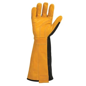 Best Quality Welding Heated Protective Industrial Fire Resistance Welding Gloves Custom Leather Working Welding Gloves
