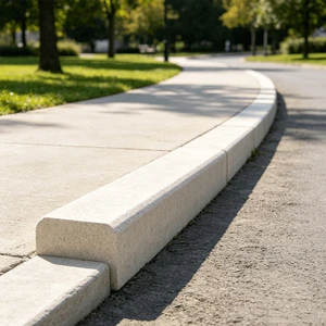 Landscape Decorative Curbstone Imitation Granite Concrete Stone for Yard Driveway Edging