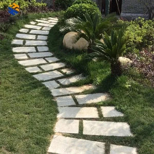 Natural Yellow Stone Stepping Stones for Modern and Stylish Outdoor Decoration and Paving