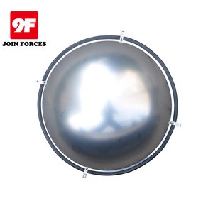 9F Blind Spot Eliminating Dome Spherical Half Dome Mirror Wall Mounted with 2MM Acrylic Lens