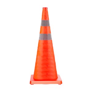 Hot Selling Parking Collapsible Traffic Safety Signal Telescopic Road Warning Cone