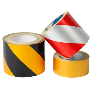 High Visibility Reflective Tape Waterproof Self Adhesive Safety Warning Tape for Truck Trailer Road Marking OEM Bulk Supply