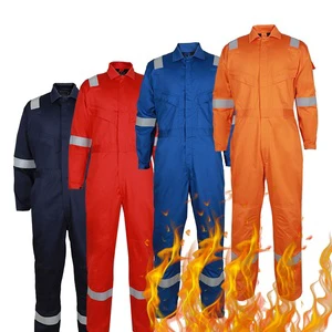 FRECOTEX Industrial Safety Flame Reflective Fire Resistant Workwear Construction Working Coverall