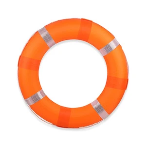 Factory High Quality Water Sports Three Size Orange Oxford Foam Float Life Buoy Rings for Water Rescue Lifesaving
