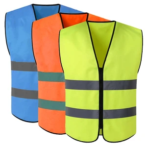 Vest Chaleco Tool High Visibility Jacket Saftey Workwear Protective Tape Work Wear Reflector Belt Reflective Safety Clothing