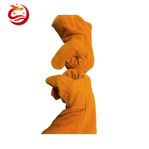 Long Leather Welding Gloves