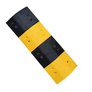 Durable Heavy Duty Rubber Speed Bump Anti-Collision Traffic Safety Speed Reducer for Road