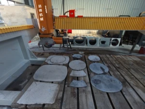 5+1 Axis CNC Bridge Cutting Machine for Quartz Granite Countertop Processing