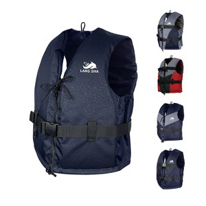 ISO 50N Adult Surfing Life Jacket Custom Watersports PFD Lightweight Swim Vest Professional Life Jacket With Adjustable Straps