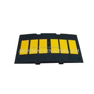 European Standard Rubber Speed Bump Road Rubber Speed Hump