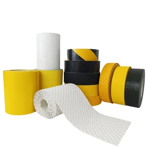 Rumble Temporary Pavement Marking Tape Reflective Road Marking Tape High Visibility Traffic Safety Tape for Work Zone