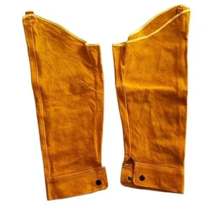 Cowhide Welding Sleeve Anti-Scald Heat Insulation Wear-Resistant Anti-Cut ANSI/ISEA Level 2 Electric Protective Labor Protection
