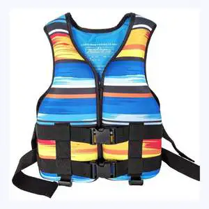 Customized Logo High Quality Marine Swimming Rescue Adult Life Jackets