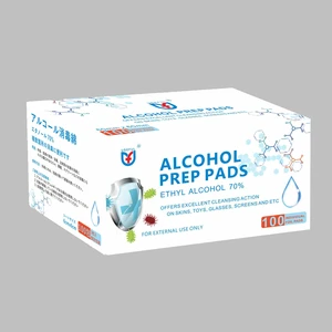 70% Ethyl Alcohol Disinfection Wipes Ethyl Pad Rubbing Prep Pads Swabs For External Use Only