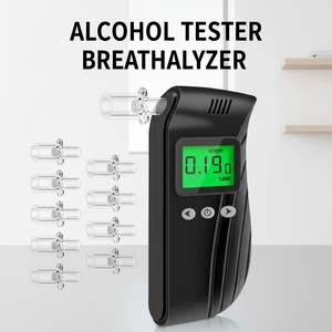 Advanced Semiconductor Digital Breathalyzer BAC Measurement Device Portable Alcohol Breathalyzer For Private Drivers Use