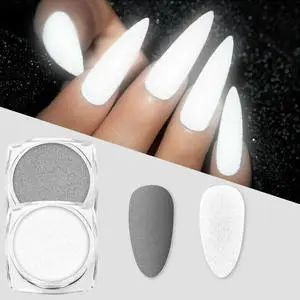 The Factory Supplies Ultra Sparkly Highlighting White Micro Glass Beads Reflective Powder