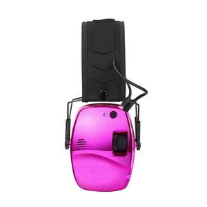 Sound Proof Foldable ABS Shooting Ear Defenders Hearing Protection Bluetooth ANSI Certified 26dB Noise Reduction Ear Muff