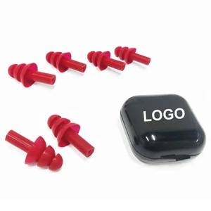 Personal Protective Custom Logo Ear Plugs Silicone Wireless Ear Plugs In Individual Box Carton