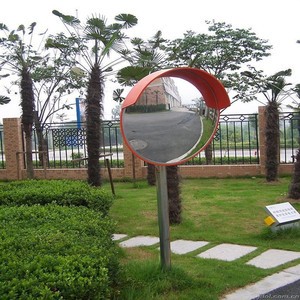Roadway Safety Convex Circle Mirror Blind Spot Traffic Mirror Shatterproof Waterproof 130 Degree Viewing Angle Cutting Model